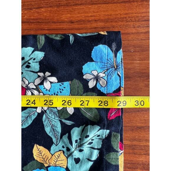 Reyn Spooner Hawaiian shirt vibrant floral and toucan bird pattern size Large - Picture 8 of 9